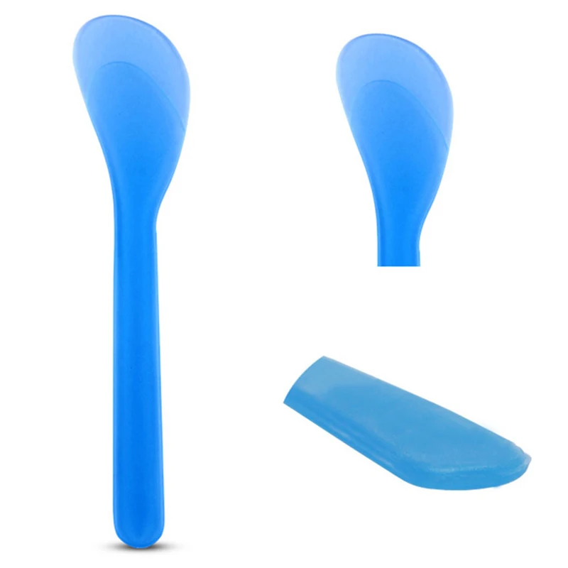 Mayitr 10PCS Plastic Mask Stick Cosmetic Mixing Spatulas Facial Mask Spoon DIY Applicator Spoon Stick  Color Random Makeup Tool