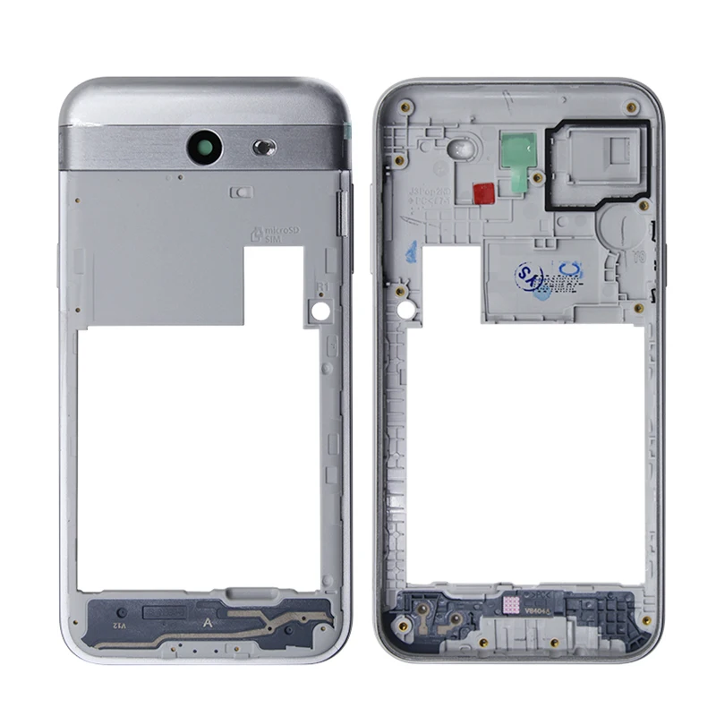 Netcosy для samsung J2 Pro J250 Core J260 средняя пила рамы рамка Корпус Крышка Замена для samsung J3 J320 J327 J337