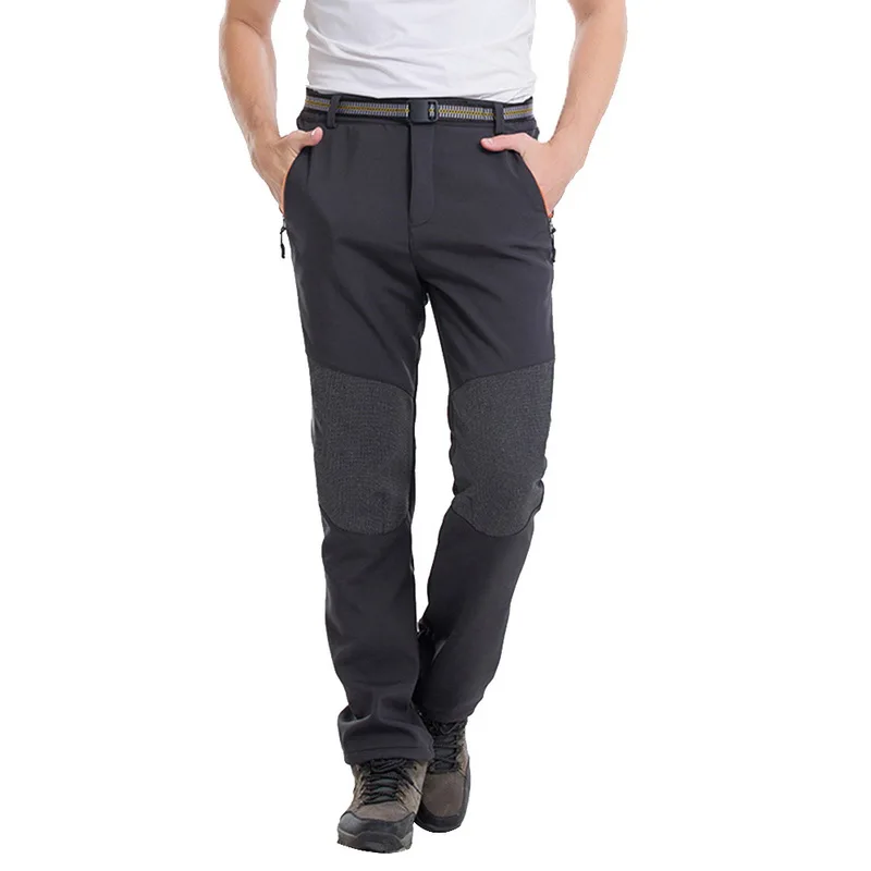 

Shujin Winter Men Skiing Climbing Pants Outdoor Waterproof Windproof Hiking Ice Skating Pants For Boys Sportswear Trousers
