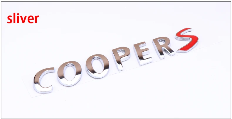 Автомобильный Стайлинг для мини всех серий 3D металлический мини Cooper S Задняя эмблема значок автомобиля Наклейка для MINI Cooper F54 F55 F56 F60 R55 R56 R60