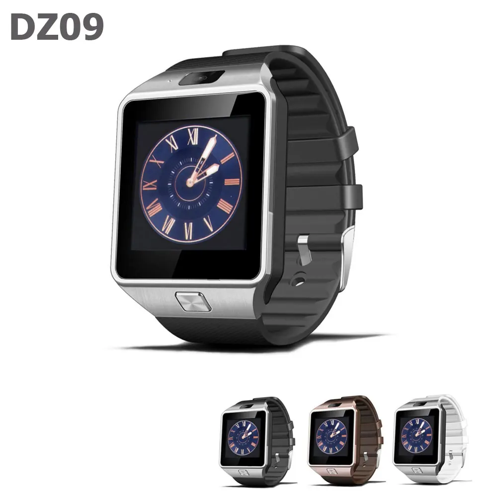 

Smart watch DZ09 smartwatch for Apple android phone smart watch with camera Anti-lost support SIM/TF card MP3 pk GT08 A1 U8