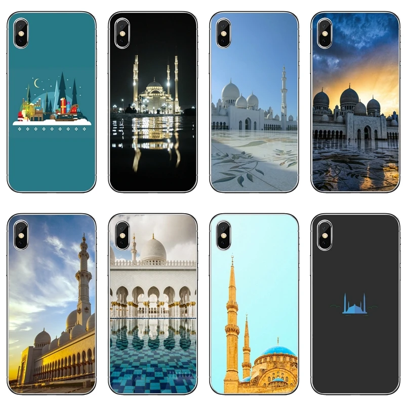 

Landscape Islam Muslim Mosque tpu soft case For Samsung Galaxy A10 A30 A40 A50 A60 A70 Huawei P30 lite pro P Smart Y6 2019
