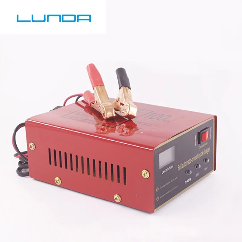 12 V/24 V 10A 6 105AH Универсальный Автомобильный Батарея Зарядное устройство