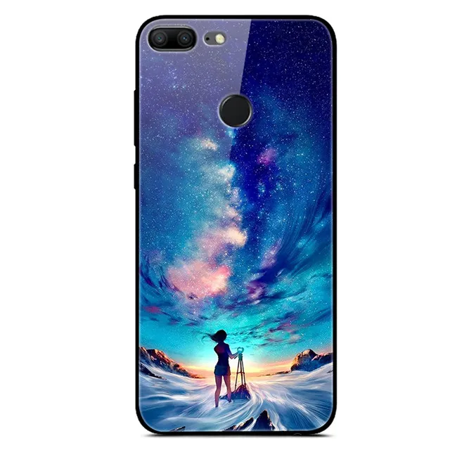 Для huawei Honor 9 чехол из закаленного стекла жесткая задняя крышка для huawei Honor 9 premium Capa Honor9 чехол Honor 9 Lite - Цвет: 36