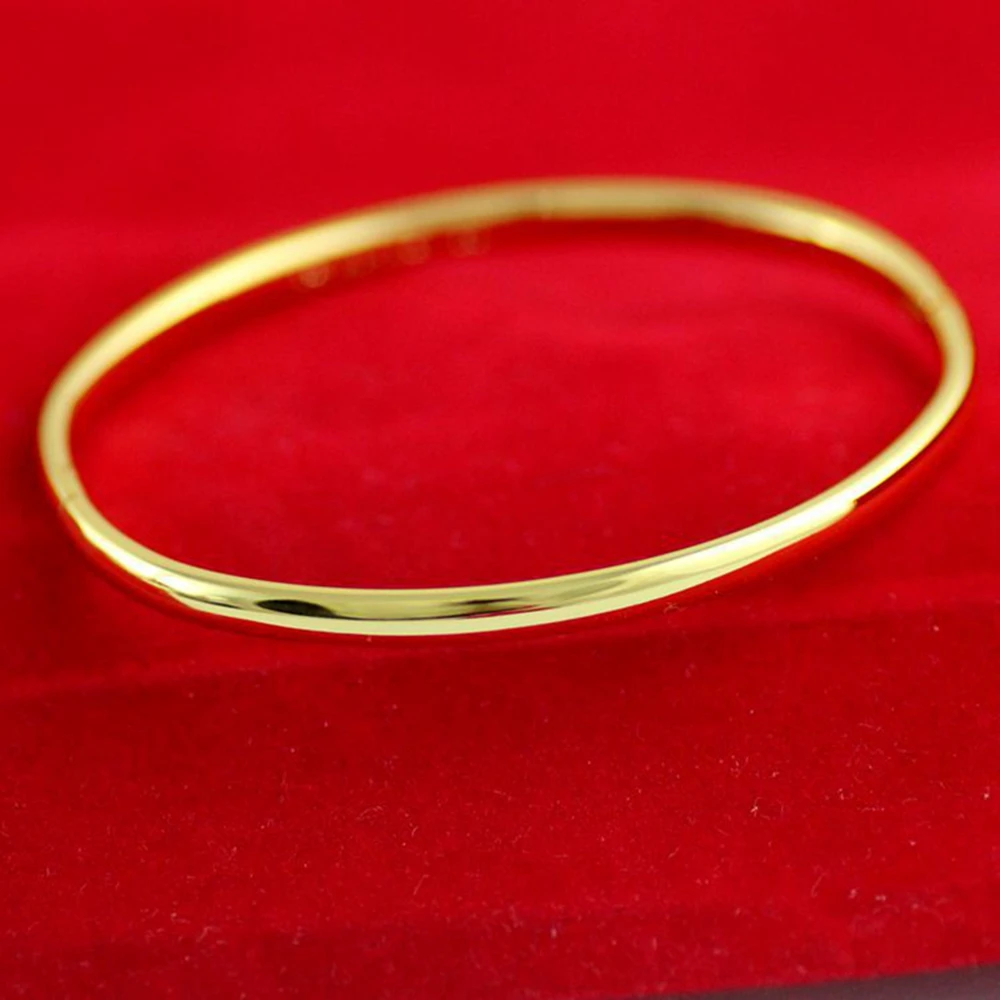 Овальный женский браслет с желтым золотом|bangle bracelet|women bangleswomen bangle bracelet |