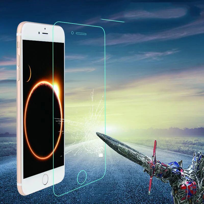 

10Pcs/lot 9H Tempered Glass For iPhone 7 6 6s plus 5 5s 5c Screen Protector Film for iphone 8 8 Plus X XR XS MAX Glass Film