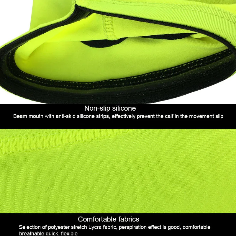 Compression Shin Guard Gym Legs Warmers Football Basketball Cycling Sports Protector Gear Anti-collision Honeycomb Calf Sleeves