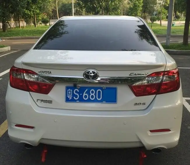 2017 Toyota Highlander Accessories >> PAINT ABS CAR REAR WING TRUNK LIP SPOILER FOR TOYOTA CAMRY ... 2017 Toyota Highlander Accessories >> PAINT ABS CAR REAR WING TRUNK LIP SPOILER FOR TOYOTA CAMRY ...