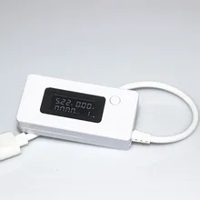 Free shipping 2PCS font b USB b font Charger Capacity Current Voltage font b Tester b