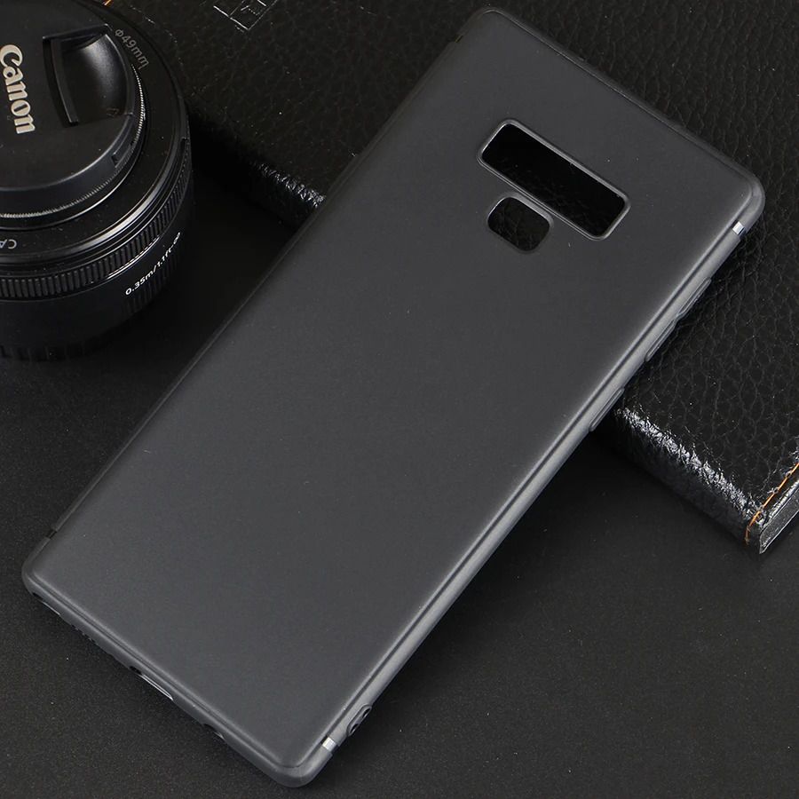 

For Samsung Galaxy Note 9 8 S9 S8 A8 A6 Star J6 J7 J8 J3 J4 A9 A7 2018 Plus Matte Frosted Soft TPU Silicone Case