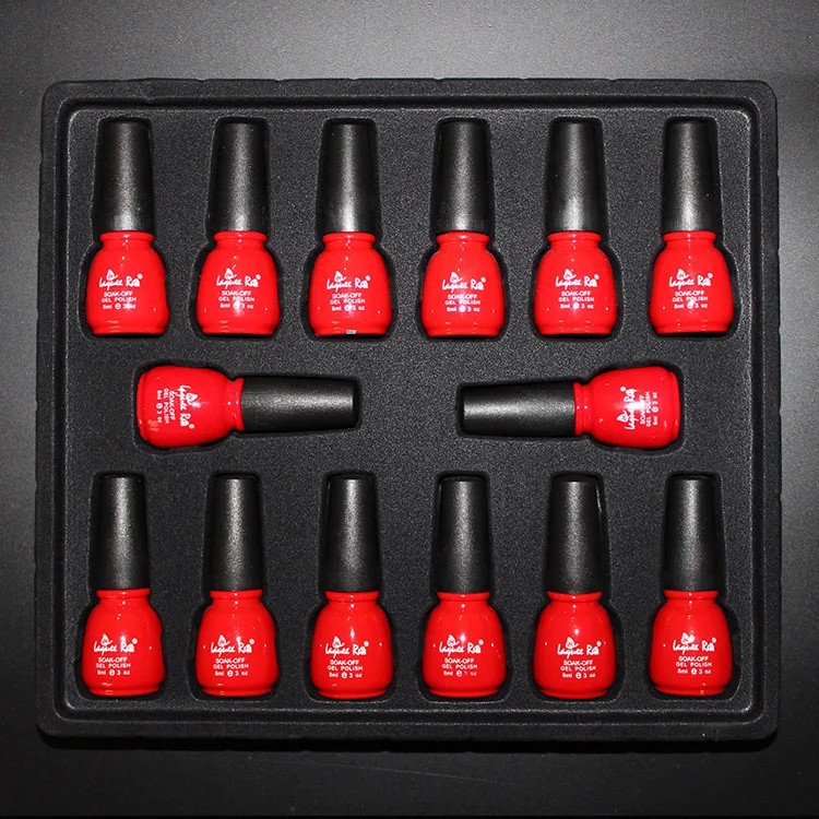 

Pro 12Color Nail Art Soak Off Uv Gel Polish + Base Top Coat Set UV Glitter Gel Tips Decoration SET As Super Gift