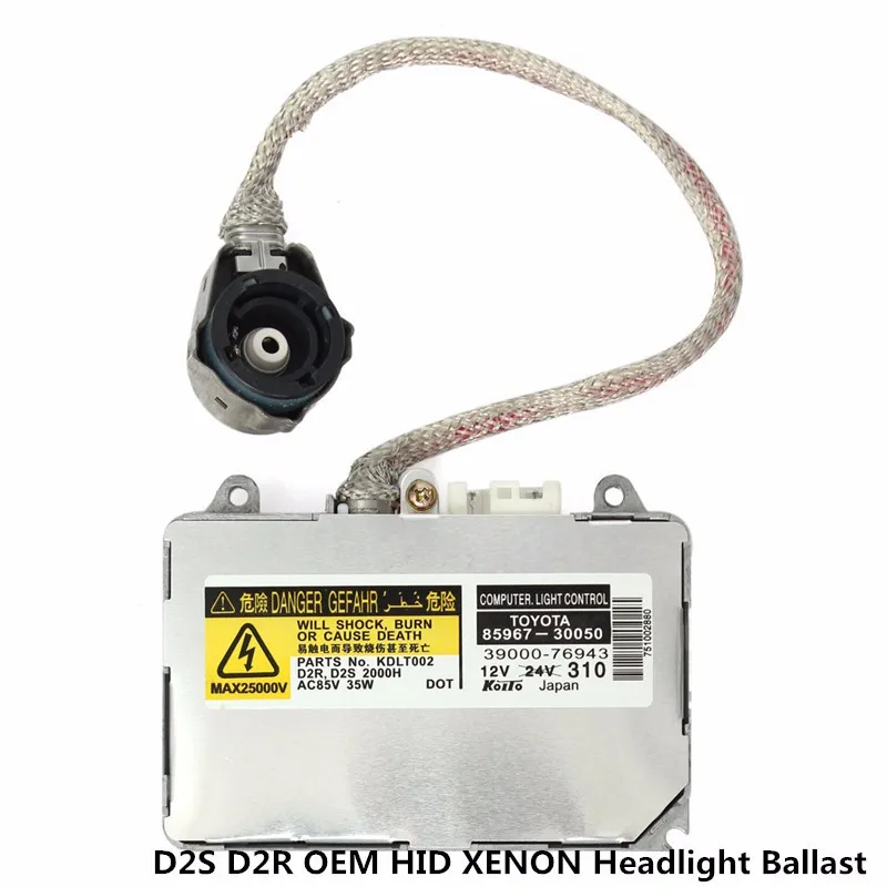 NEW OEM KDLT002 85967-50020 D2S D2R 35W HID XENON Ballast and Ignitor for lexus headlight 8596750020 headlamp