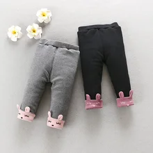 Штаны для малышей, детская одежда г. Зимняя детская одежда для маленьких девочек плотные бархатные леггинсы для малышей хлопковые леггинсы infantil