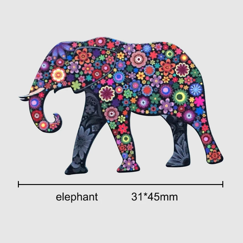 elephant XMXCZKJ запасная металлическая пластина для магнитного автомобильного крепления, держатель для мобильного телефона, Магнитная подставка для смартфона, Аксессуары для мобильных телефонов - Цвет: elephant