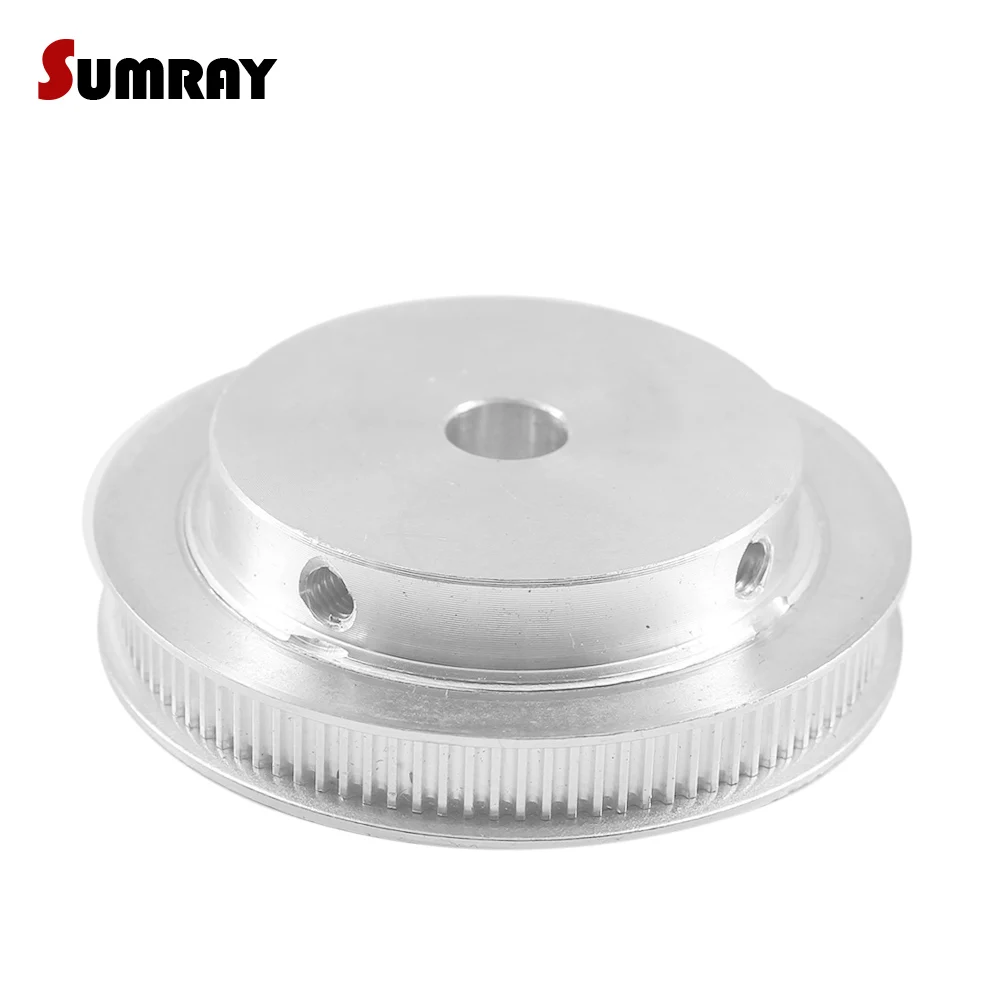 Ременный шкив SUMRAY 2GT 90T диаметр отверстия 6/8/10/12/15/20/25 мм зубчатый 7/11 ширина CNC