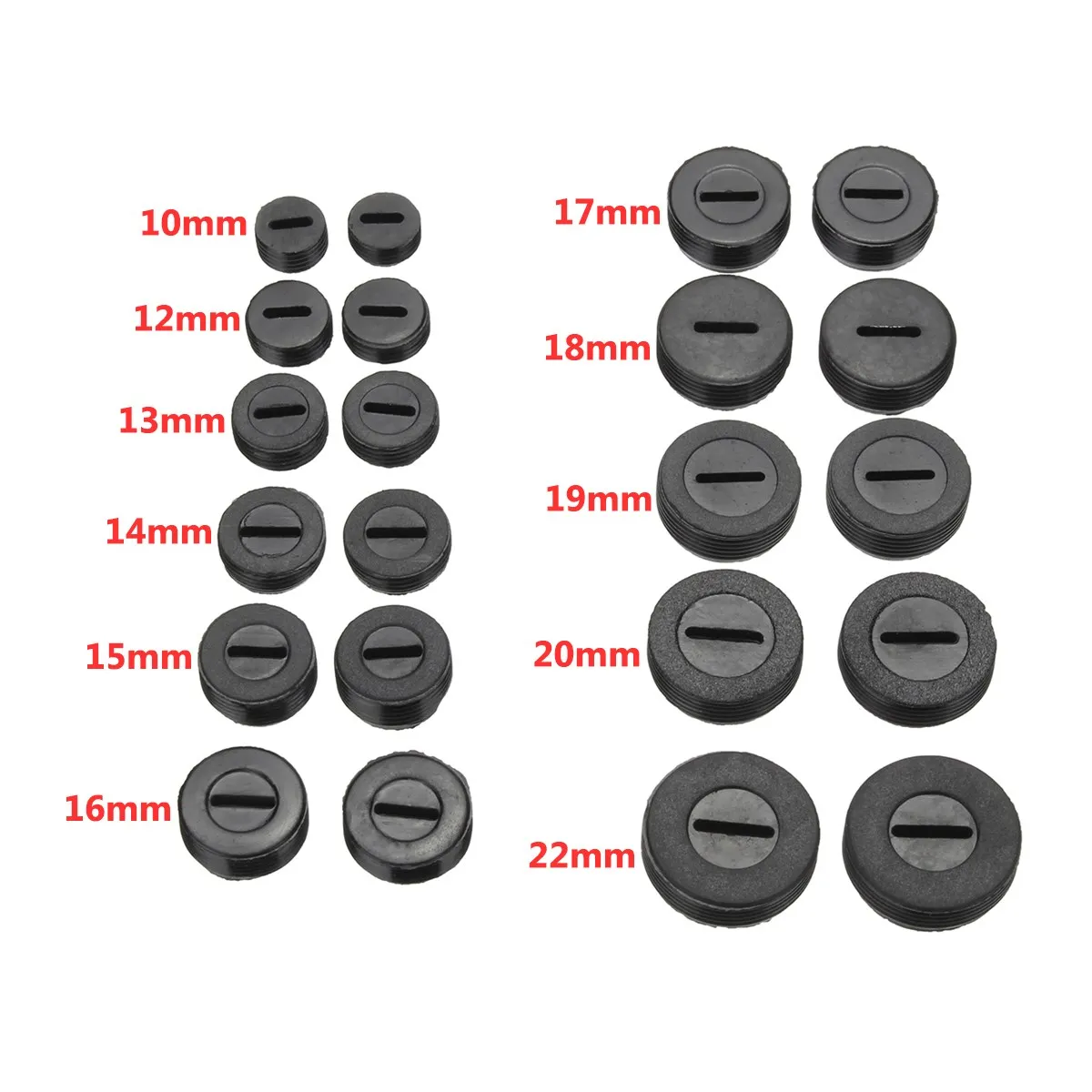 2 шт., 10, 12, 13, 14, 15, 16, 17, 18, 19, 20, 22mm щетка углеродная держатель крышки чехол для кисти