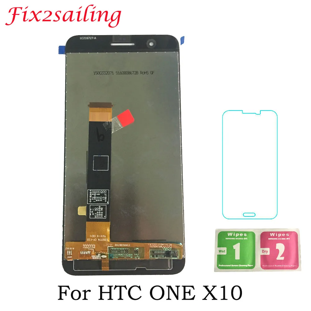

5.5" 100% Tested Warranty New Lcd For HTC ONE X10 LCD Display Touch Screen Digitizer Assembly Replacement For HTC X10 E66 LCD
