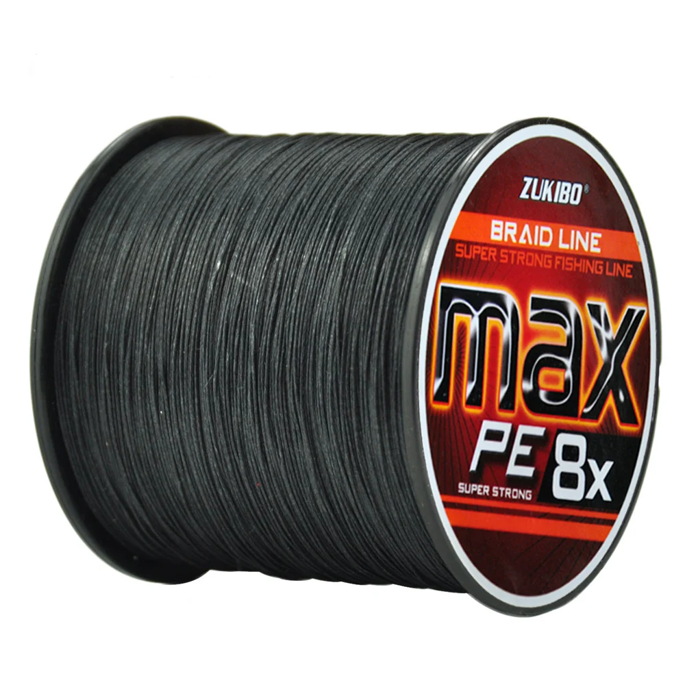 Zukibo 300м 500м рыбалка MAX8X серии многоцветный 10m1c мулифиламент Япония PE плетеная
