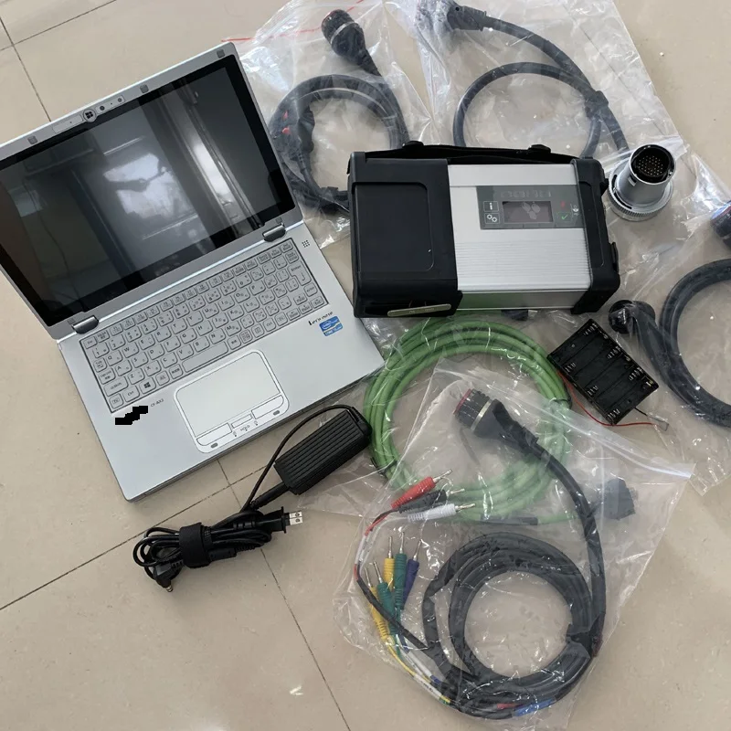 

Super Lightweight Laptop CF-AX2 i5 8G fast speed Diag auto for MB Star C5 SD Connect Compact 5 mini SSD 2019 Software Install