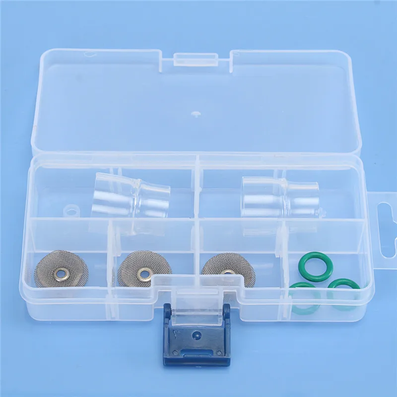 

New 8pcs TIG Welding Torch Stubby Gas Lens Pyrex Cup Welder Filters Accessories Kit Tools For WP 9/20 Torches 3/32" 2.4mm
