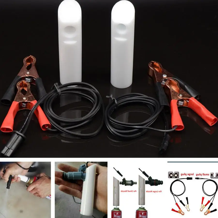 LumiParty Universal Fuel Injector Flush Cleaner Jet Nozzle Cleaning