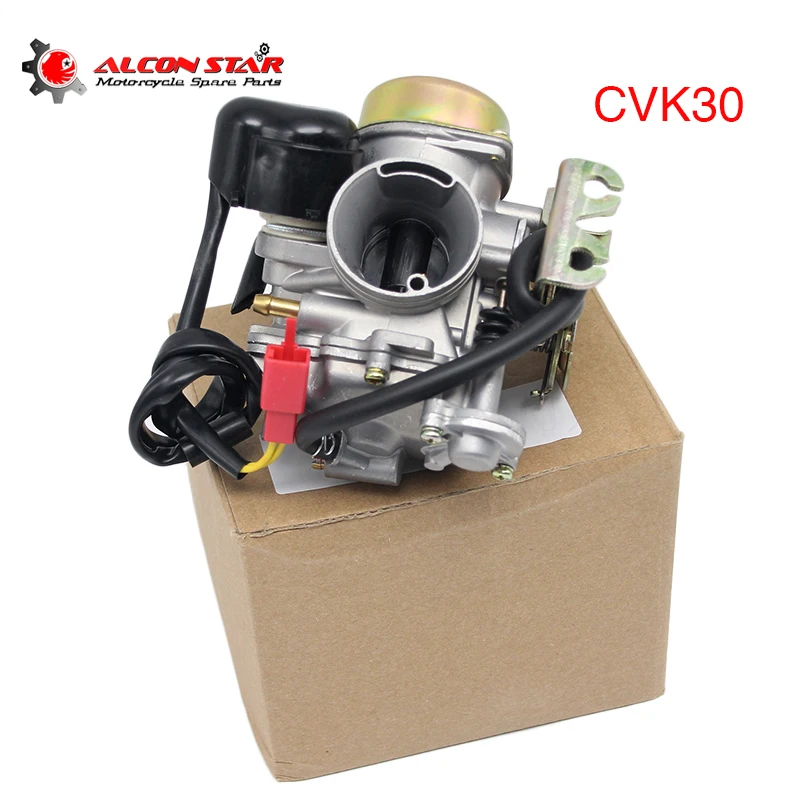 Карбюратор Alconstar CVK30 35 мм с нагревателем для ATV UTV MANCO TALON Linhai Aeolus VOG BIGHORN 260 300 бак YP250