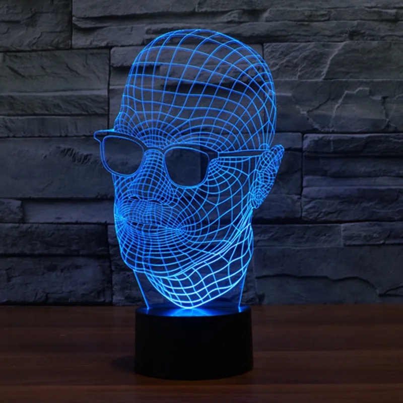 Free Shipping fantastic design 3D DECOR men with ...