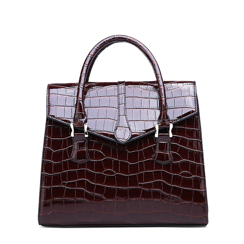 Borsa Qualità Personalizzato Casual Signore brown Modo gray Pietra Messaggero Black Sacchetto purple Della Nuovo Delle red Del Modello Toposhine Di Selvaggio Alta Spalla qZxFZw