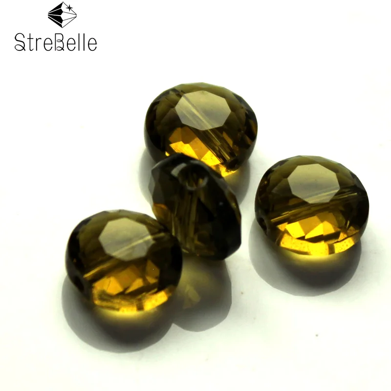 StreBelle Многоцветный 6 мм Кристалл diy ювелирные бусины Цветок резка AAA оптовая