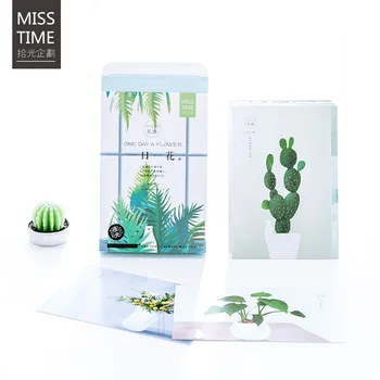 

30 Pcs/LOT One day a flower Postcard /Greeting Card/Wish Card/Christmas and New Year gifts