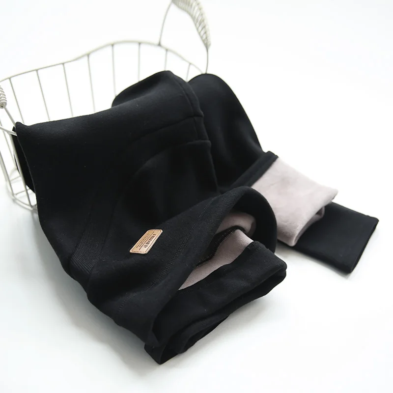 

Pregnant Women Winter Fashion Plus Velvet Legging Maternity Adjustable Waist Solid Fleece Legging Pregnancy Clothes Ropa Mujer
