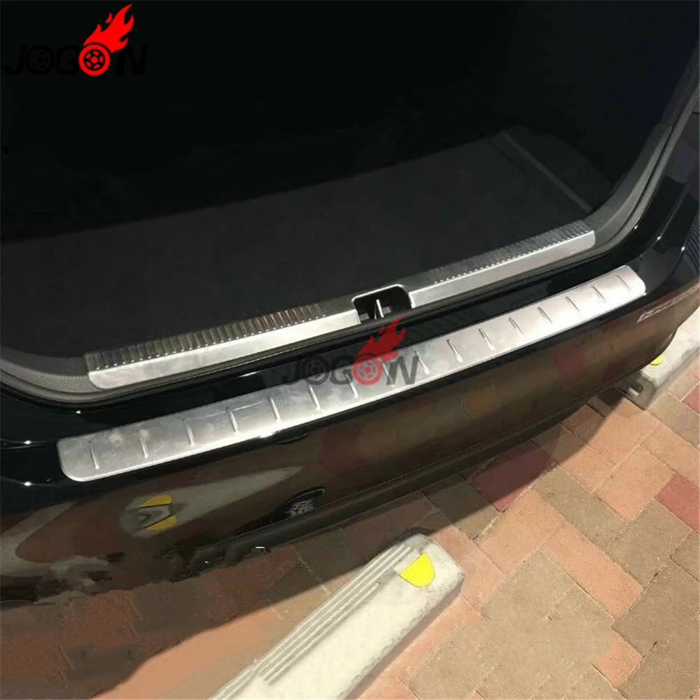 Для Toyota Camry XV70- заднего для багажника, бампера Защитная крышка багажника порога пластина отделкой Анти-Царапины S. Сталь