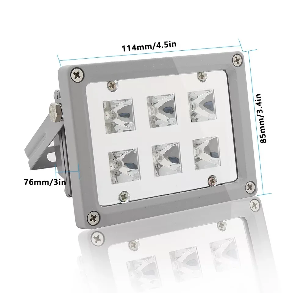 LED plant growth lamp LED floodlight spotlight AC 220V IP65 waterproof outdoor farm greenhouse vegetable planting plant growth