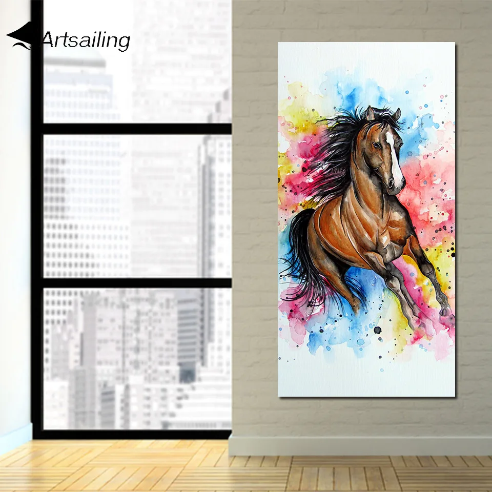 Decorative Painting 1 Piece Horse Steed Colorful HD Printed Painting Canvas Print Room Decor Poster Picture Canvas Canvas Art Decorative Painting 1 Piece Horse Steed Colorful HD Printed Painting Canvas Print Room Decor Poster Picture Canvas Canvas Art