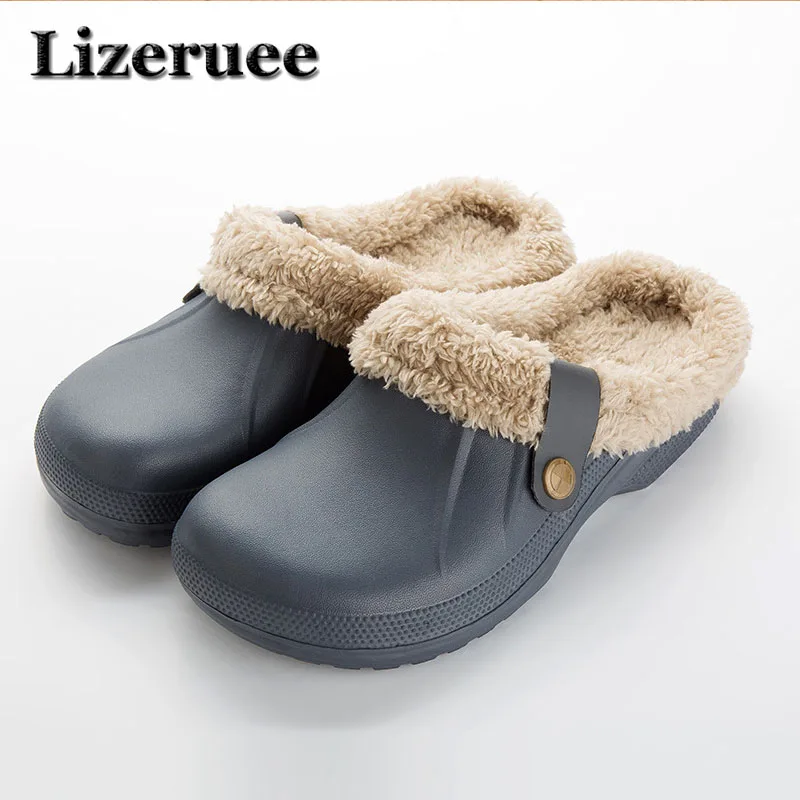 clogs with fur lining