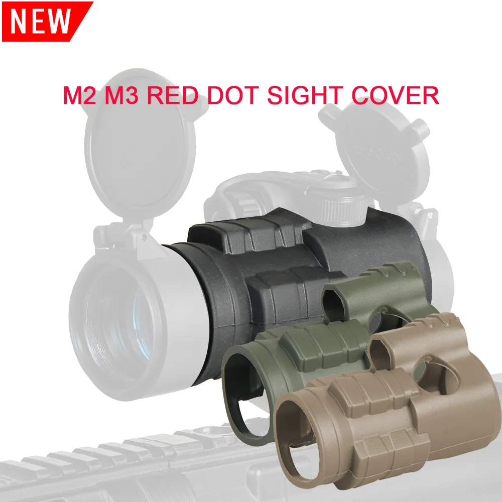

ppt Tactical M2 M3 Red Dot Scope Sight Rubber Protective Cover HS33-0102