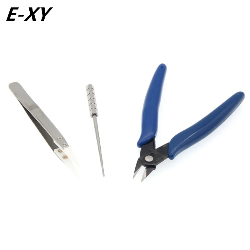 

E-XY Vape RDA Coil Tool Kit 3 Different Useful Tools Master Tool Kit for DIY RDA RBA User Coil Jig Pliers Ceramic Tweezer vape