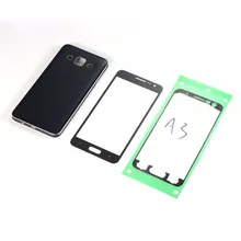 For Samsung Galaxy A3 A300 Housing Middle Frame Battery Back Cover+Volume Power Button+LCD Touch Screen Digitizer Panel Glass