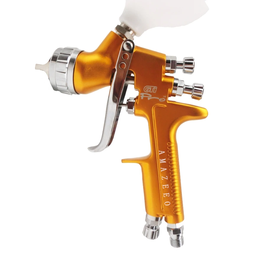 

high quality professional Gti pro lite golden painting gun TE10 1.3mm nozzle spray gun paint gun water based air spray gun