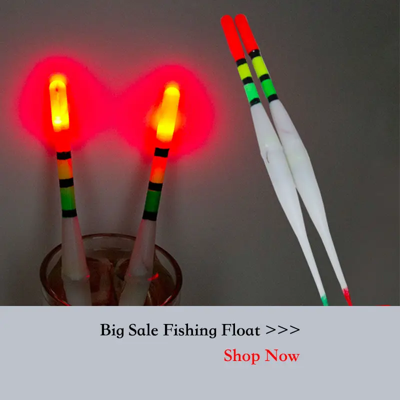 Cheap Good Sealed Plastic Fishing Float Bobber with LED Light Floating