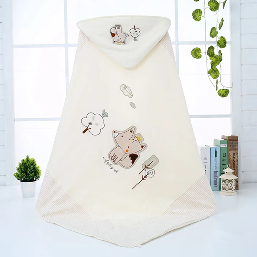 

Newborn Blanket Cotton Newborn Baby Bag Spring and Autumn Hug Blanket Spring and Summer Thin Towel