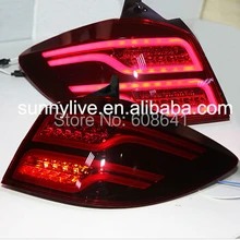 2009- год хэтчбек Cruze светодиодный задние фонари зад свет для бен-z Стиль темно-красный