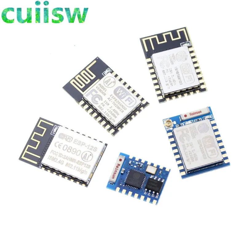 1 шт. ESP8266 ESP-01 ESP-01S ESP-07 ESP-12 ESP-12E ESP-12F ESP-03 серийный WI-FI беспроводной модульный беспроводной приемник для arduino