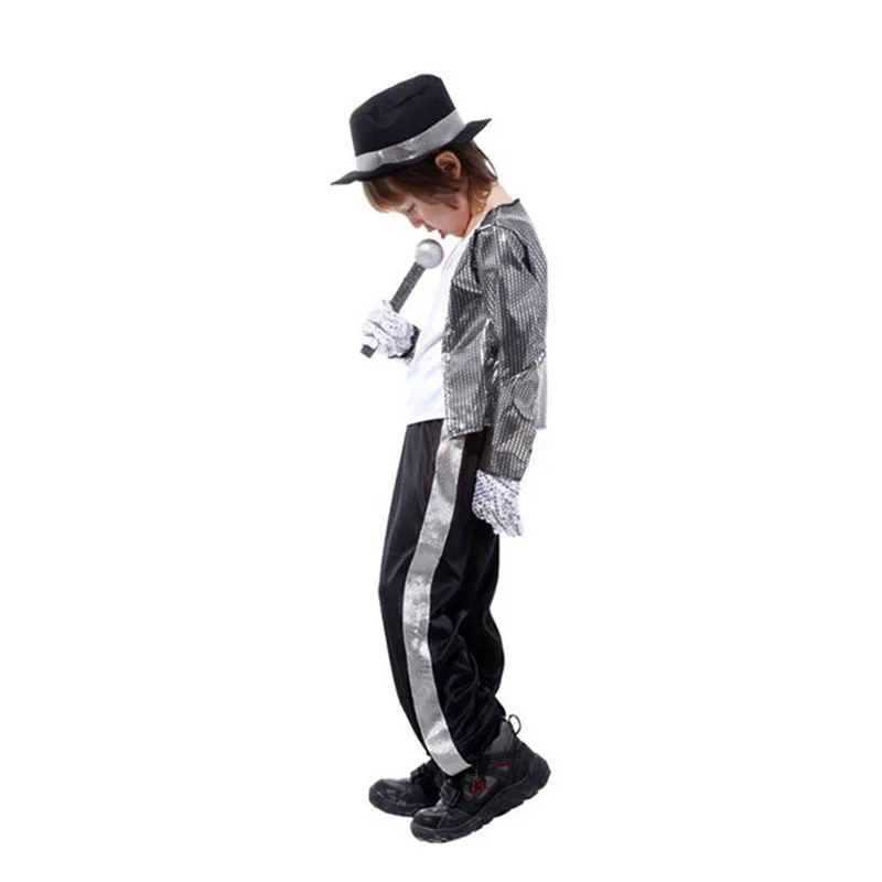 Michael Jackson Cosplay Costume Superstar Singer Dance Suits Purim New Year Party Dress