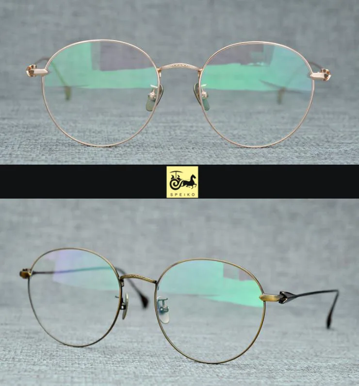 

SPEIKE high quality customized myopia glasses reading anti-blue glasses 196BT pregressive prescription square eyewear 1.74 lens