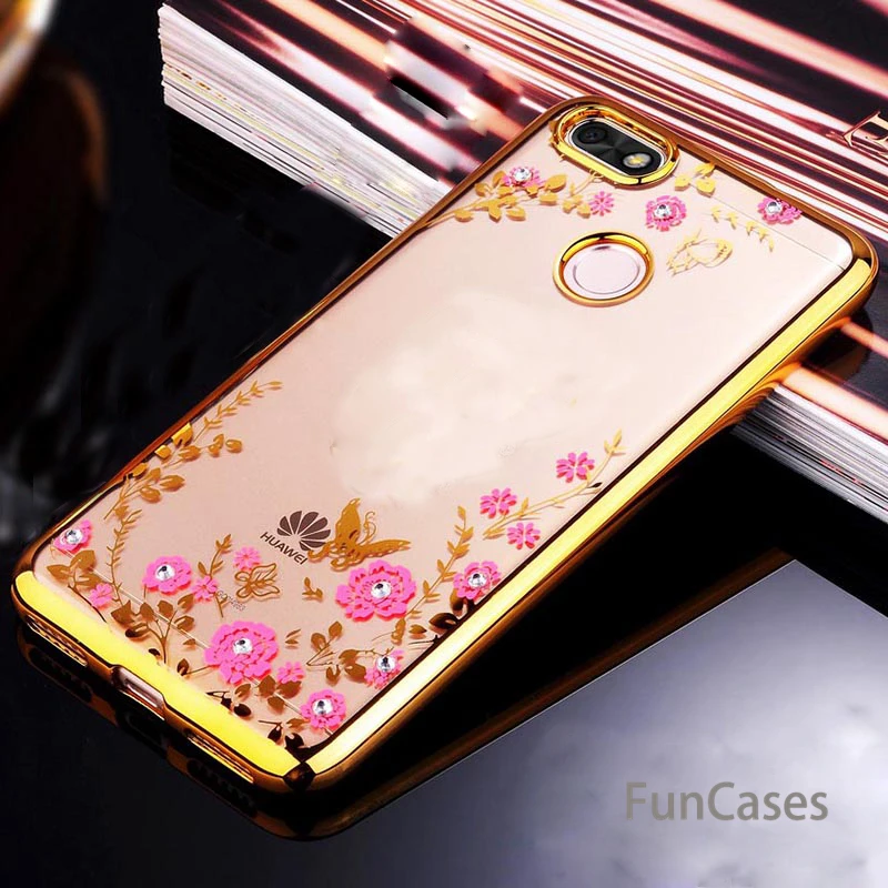 

Soft Silicon Cases for Huawei P Smart P20 Lite P10 P9 P8 lite 2017 Y9 Y6 Prime 2018 TPU Flower Case On Honor 10 7C 7A Pro 9 lite