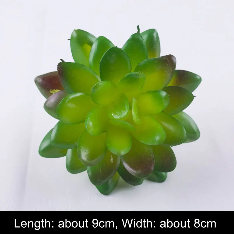 Stone lotus green Моделирование Multi камень цветок лотоса поддельные алоэ трава искусственная кактус суккуленты Diy украшения сада мясистые ботаника Plantin - Цвет: Stone lotus green