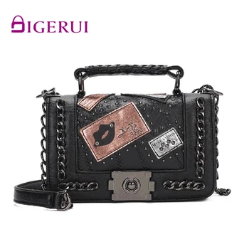 

DIGERUI New Women Handbag Famous Brand Designer Mini Chain Flap Luxury Crossbody Bag Shoulder Bag Tote Bag Women Purse Bolsas