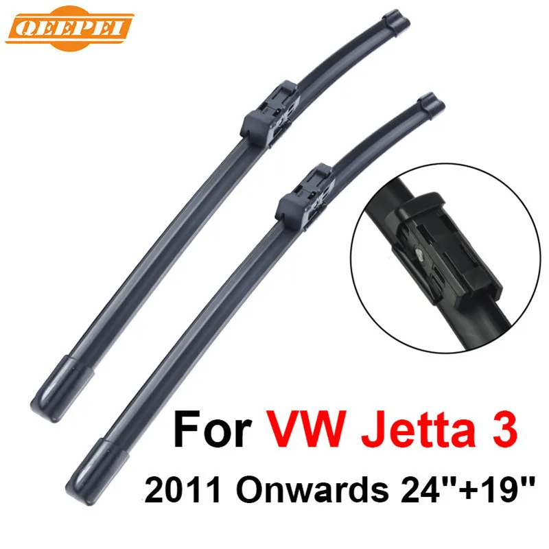 QEEPEI Wiper Blade For VW Jetta 3 2011 Onwards 24''+19'' High Quality