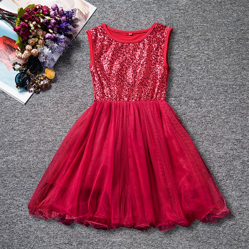 

Baby Girl Tutu Dress Evening Gown School Costume Summer Children Dresses For Girl 2 3 4 5 6 7 8 9 Years Cute Style Vestidos